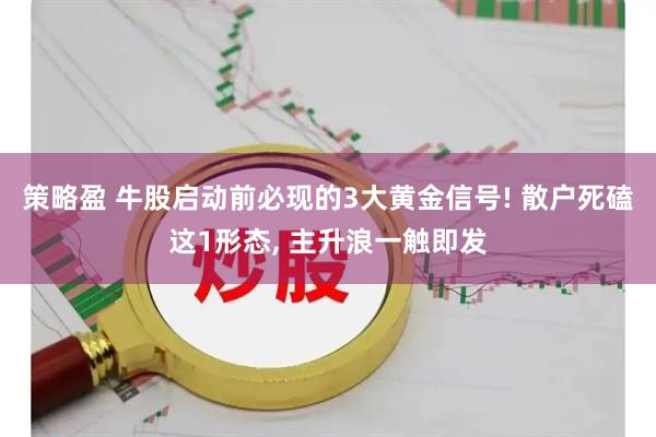 策略盈 牛股启动前必现的3大黄金信号! 散户死磕这1形态, 主升浪一触即发
